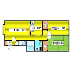 元町駅 徒歩11分 2階の物件間取画像